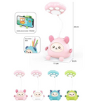 The Flair Store™ Cute Cartoon Study Lamp for Kids-Adjustable Neck, with mobile & pen Holder (Pack of 1)