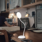 The Flair Store™ Reading LED Desk Lamp, Eye Protection Dimmable Light, Study Lamp for kids, work desk with Adjustable neck