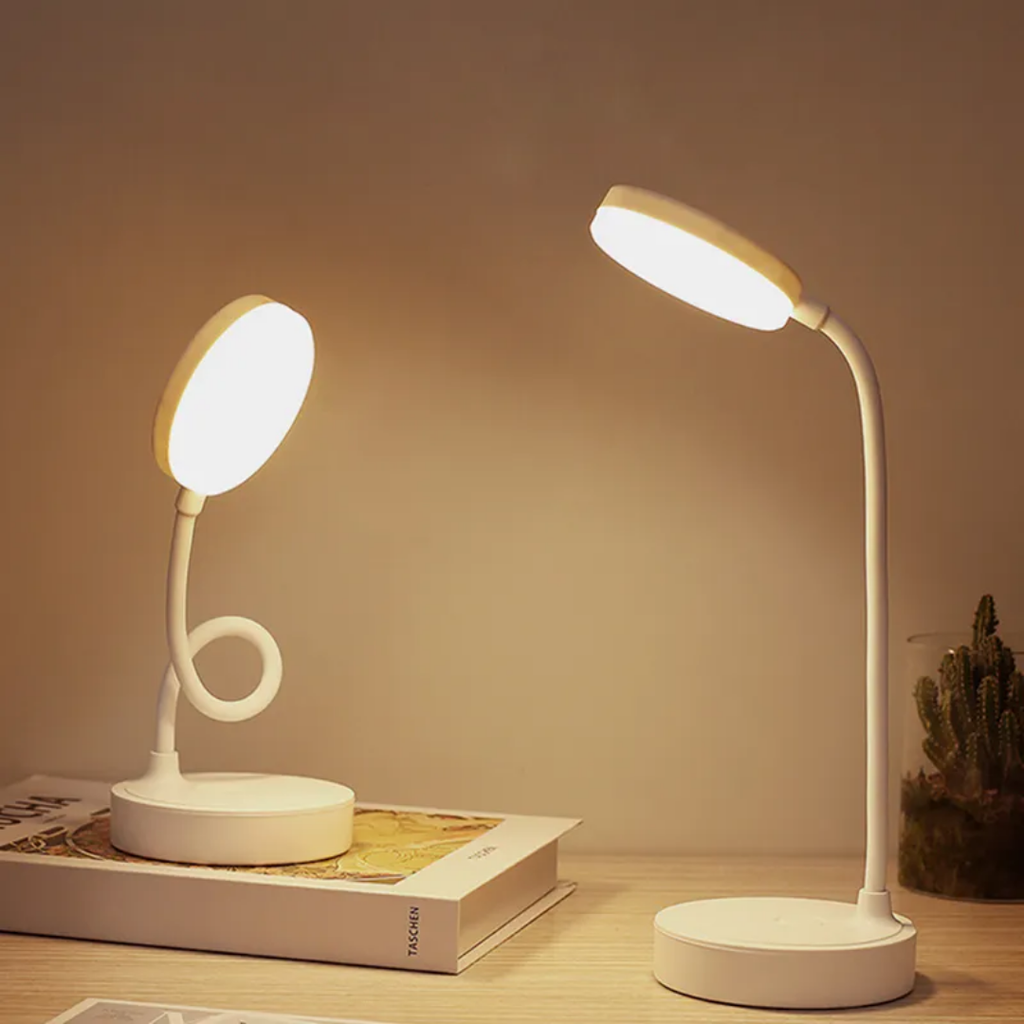 The Flair Store™ Reading LED Desk Lamp, Eye Protection Dimmable Light, Study Lamp for kids, work desk with Adjustable neck