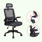 Mesh Office Chair with Head Support Chair for Optimal Comfort while working
