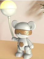 The Flair Store™ Teddy with Balloon LED Desk Lamp, Decorative Study Lamp for Kids Room, Adjustable Legs, Best for Gifts