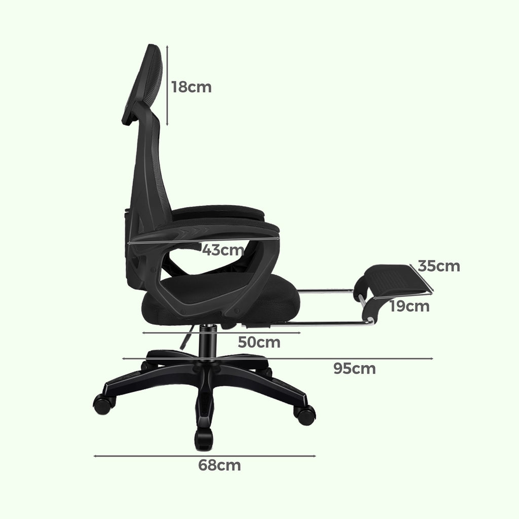 Mesh Office Chair with Head Support Chair for Optimal Comfort while working