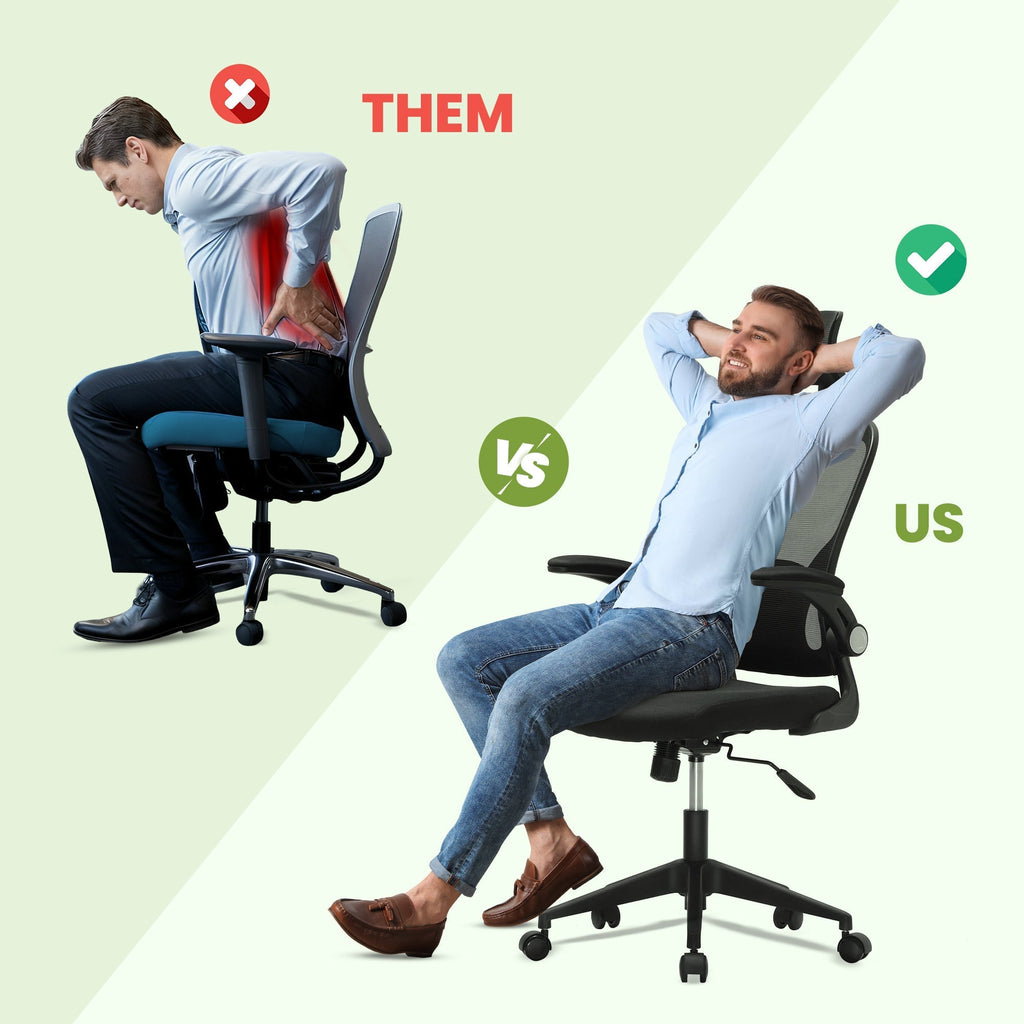 Mesh Office Chair with Head Support Chair for Optimal Comfort while working
