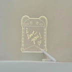 The Flair Store™ 3D Creative Writing Visualization Lamp Message Board Smart USB Greetings LED Lamp