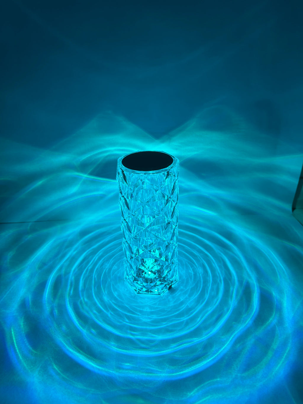 The Flair Store™ Crystal Lamp,16 Color Changing Rose Diamond Table Lamp, USB Rechargeable Touch control & Remote Control – A Touch of Elegance & Romance