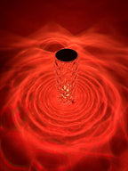 The Flair Store™ Crystal Lamp,16 Color Changing Rose Diamond Table Lamp, USB Rechargeable Touch control & Remote Control – A Touch of Elegance & Romance