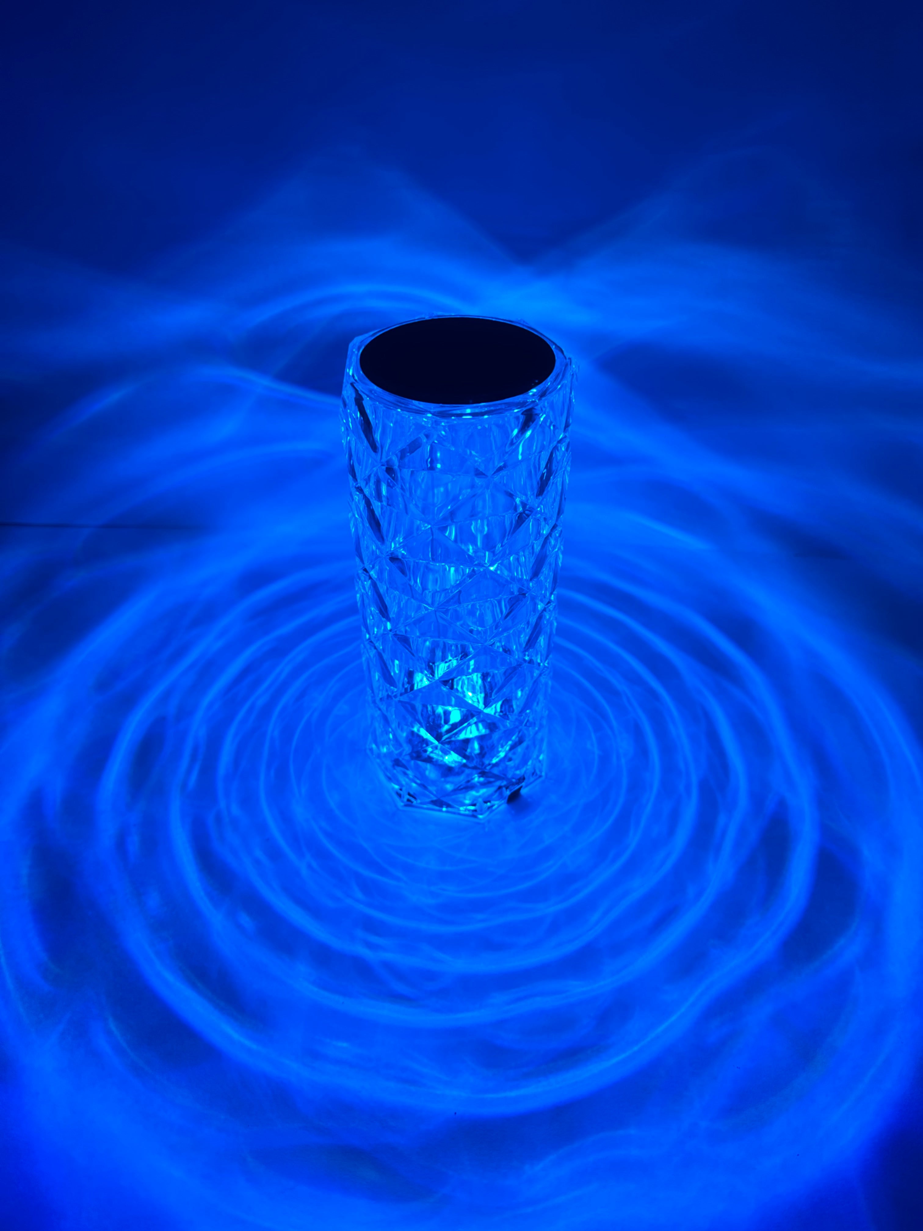 The Flair Store™ Crystal Lamp,16 Color Changing Rose Diamond Table Lamp, USB Rechargeable Touch control & Remote Control – A Touch of Elegance & Romance