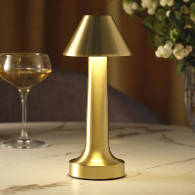 The Flair Store™ Mushroom Cap Metal Lamp, Best for Dinner Table, Coffee Table, Restaurant & Clubs Party