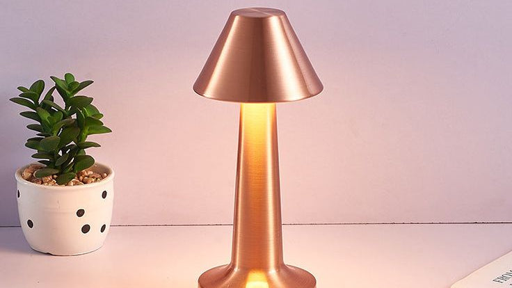 The Flair Store™ Mushroom Cap Metal Lamp, Best for Dinner Table, Coffee Table, Restaurant & Clubs Party