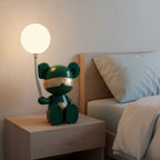 The Flair Store™ Teddy with Balloon LED Desk Lamp, Decorative Study Lamp for Kids Room, Adjustable Legs, Best for Gifts