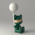 The Flair Store™ Teddy with Balloon LED Desk Lamp, Decorative Study Lamp for Kids Room, Adjustable Legs, Best for Gifts